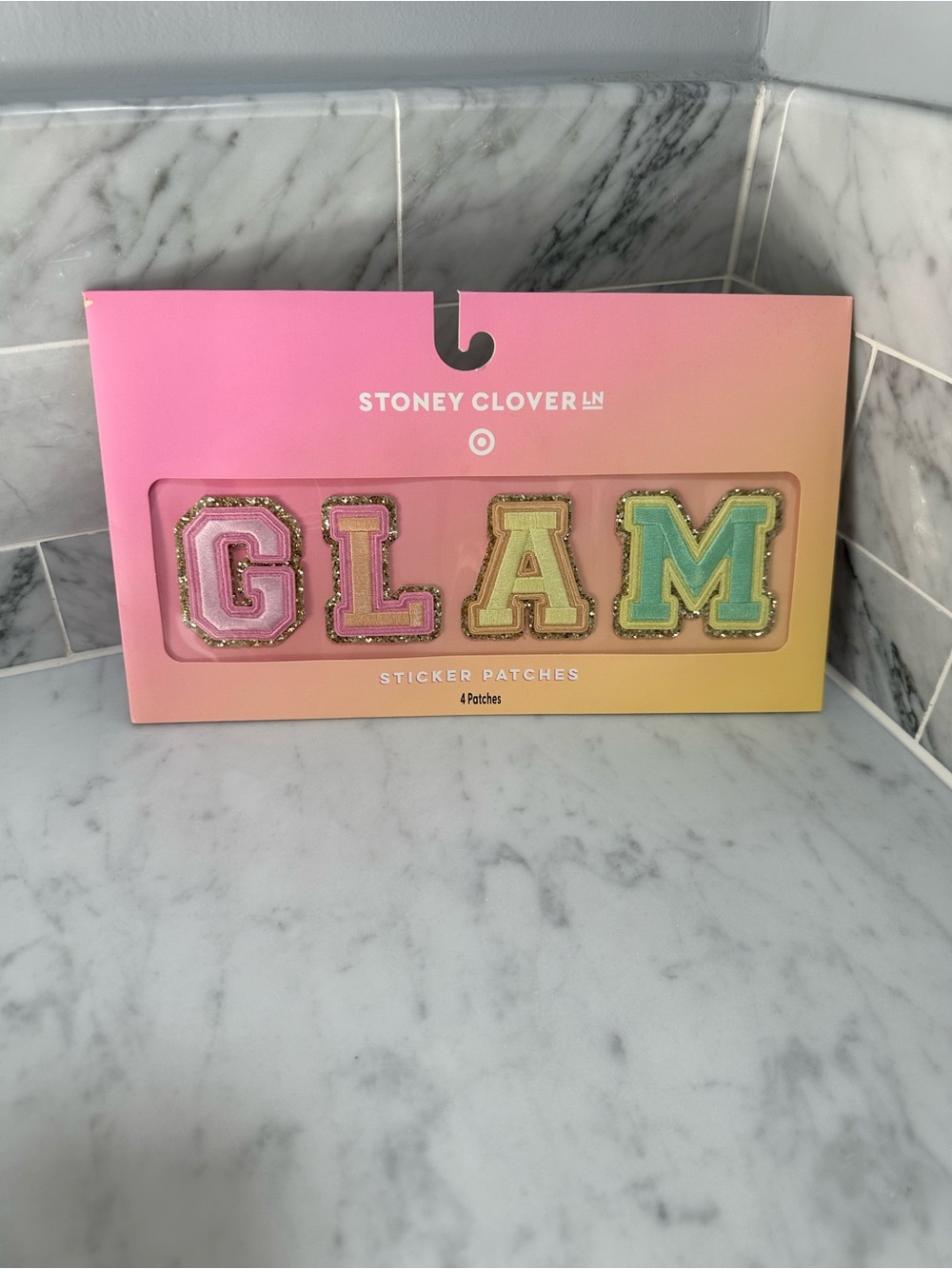 Stoney Clover Lane GLAM Sticker Patches - Pink, Yellow, Teal